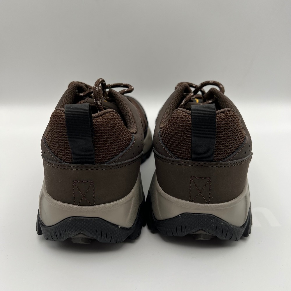Columbia Strata Trail Low Hiking Shoes Mens 9 Brown Cordovan Mesh Suede Rugged - Picture 5 of 9